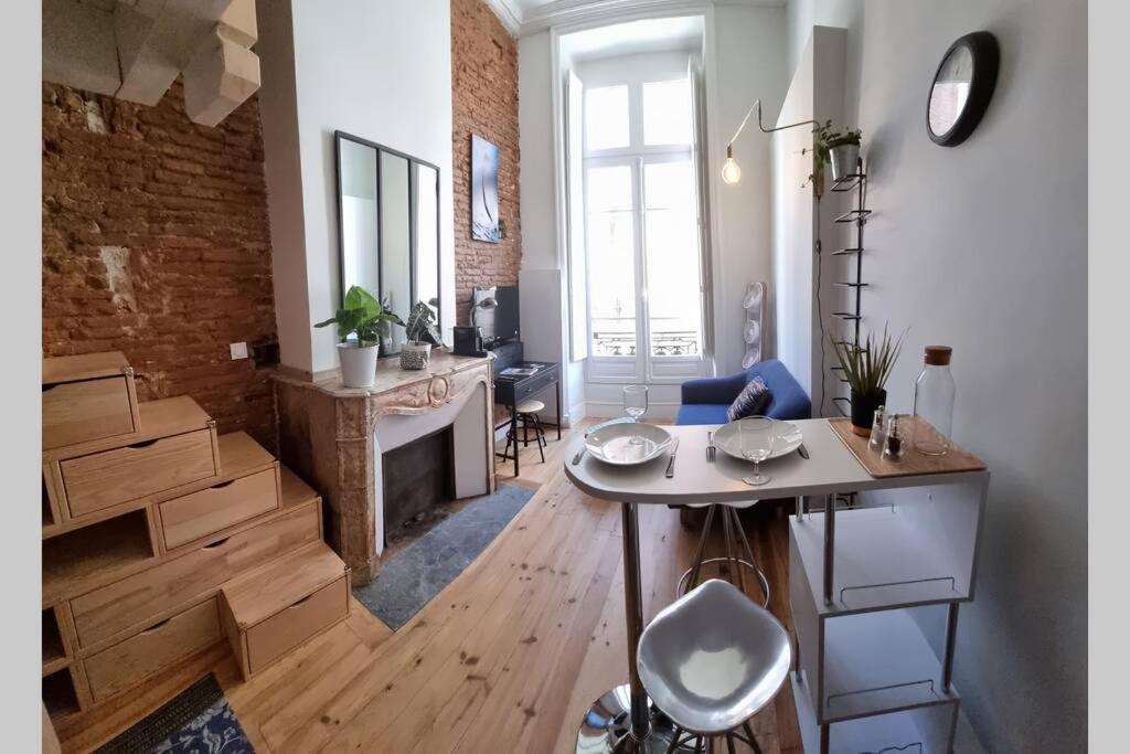 T1 Bis Cosy- Hypercentre - Clim - Metro - Wifi Daire Toulouse Dış mekan fotoğraf